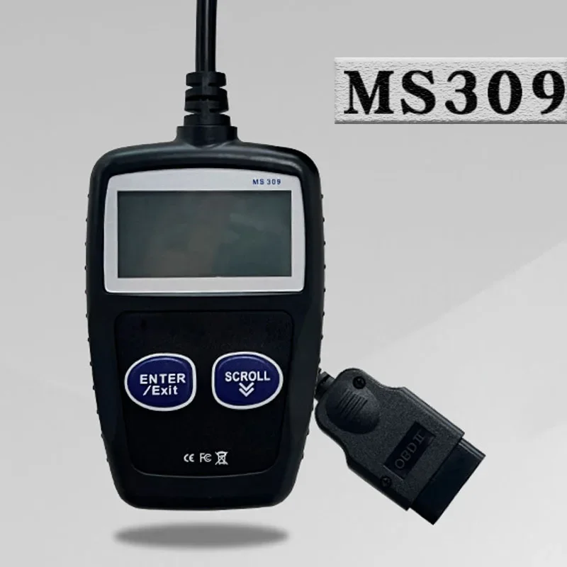OBD2 Scanner Battery Tester 2-in-1 Code Reader, 12V Battery Test Charging Test, MS309 Scanning tool Automotive diagnostic tool