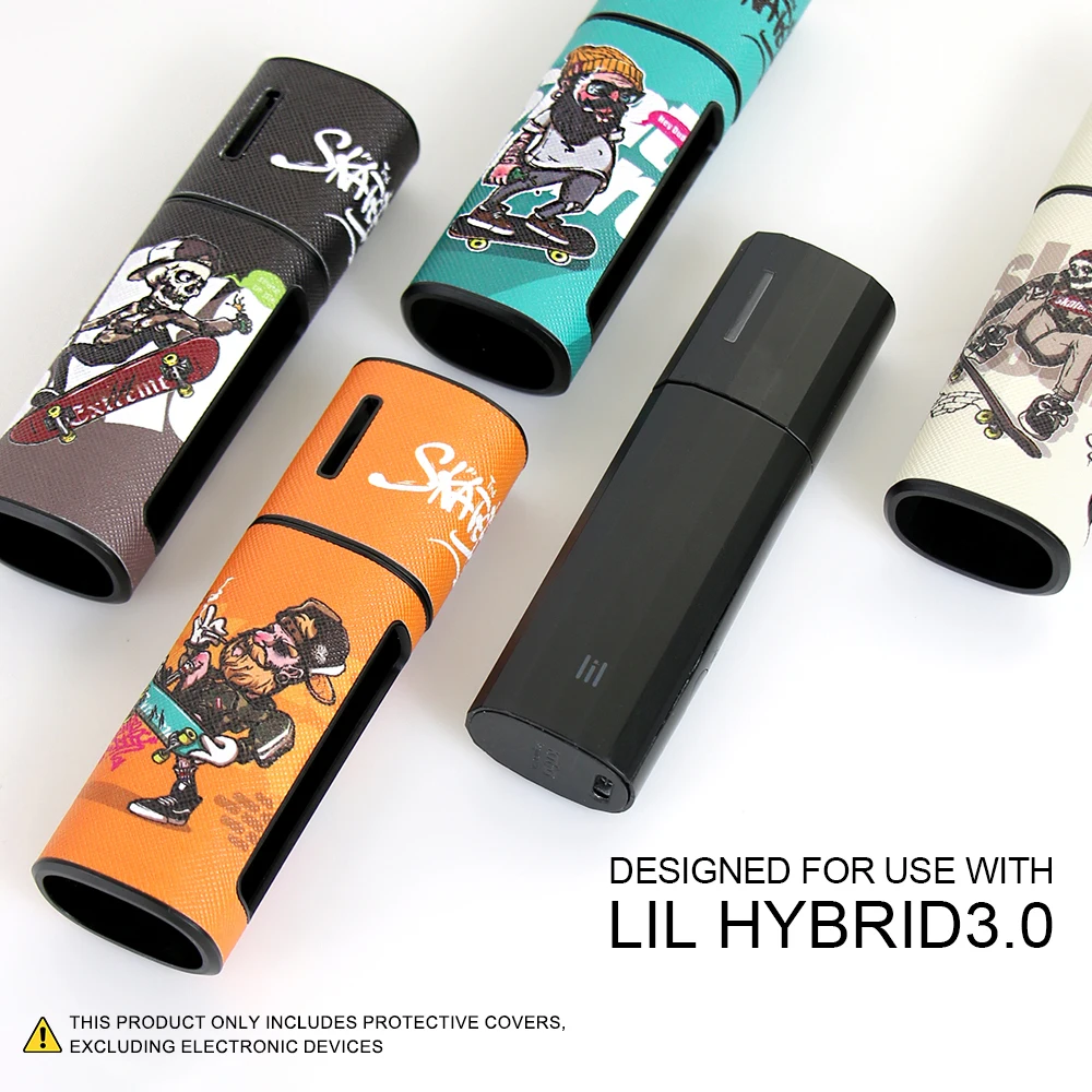 PU leather protective case suitable for LiL HYBRID 3.0, a fashionable and trendy protective accessory for electronic cigarettes. view 4