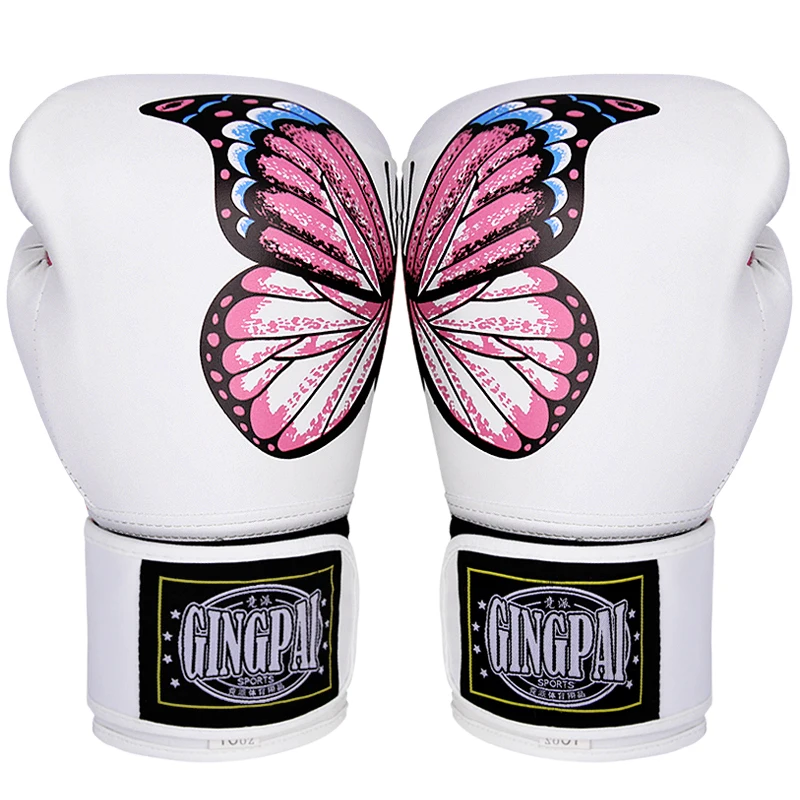 Gants de Boxe Rose pour Enfant, 6-12oz, Accessoire pour Entraînement Professionnel, Ring de Rotterdam, Muay Thai, MMA, RapBag, pour Femme et Fille