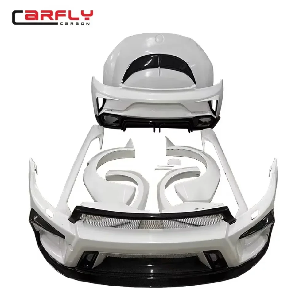 Carbon mixed fiberglass aspec Wide bodykit for VW Scirocco carbon fiber Auto Parts