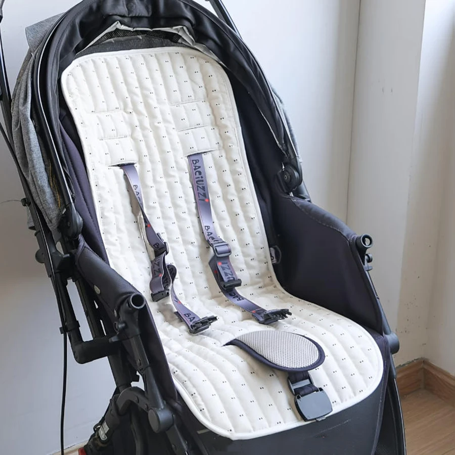 Universal Baby Stroller Seat Cushion, Breathable Summer Pushchair Liner Pad for Infant Pram Car Seat - Image 3