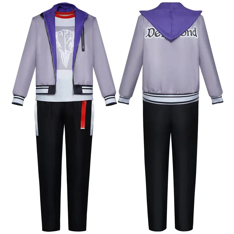 Projeto sekai colorido palco vívido bad squad bad cães toya aoyagi cosplay peruca anime pjsk uniforme escolar roupa de halloween