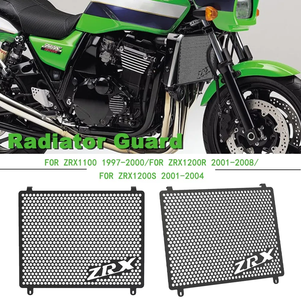 For Kawasaki ZRX1200R ZRX1200S ZRX1100 ZRX 1100 S R Motorcycle Radiator Grill Guard Grille Protection Cover Mesh Net For Fender