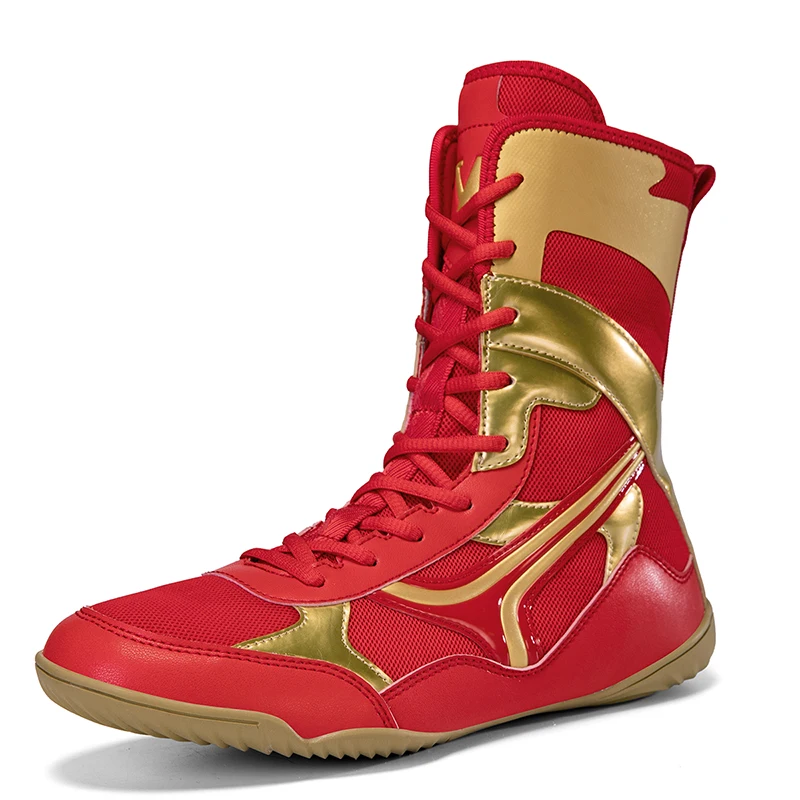 وصول حار بيع: أحذية تدريب المصارعة خفيفة الوزن ومتينة وعالية الجودة ومضادة للانزلاق وأحذية الملاكمة