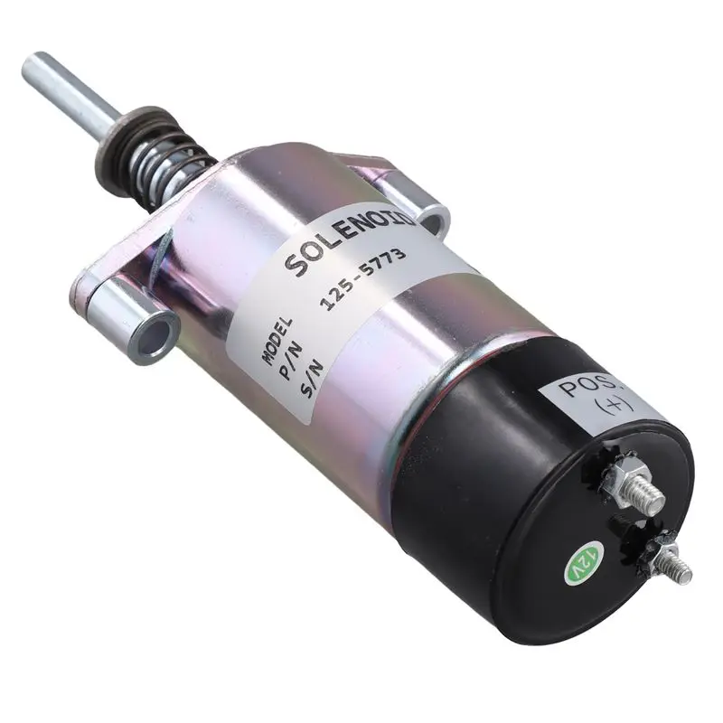 

AT92-For Caterpillar Engine 12V Fuel Shut Off Solenoid 125-5773 8C-9986 For SR4 3204 3304 3304B 3306 3306B 3306C