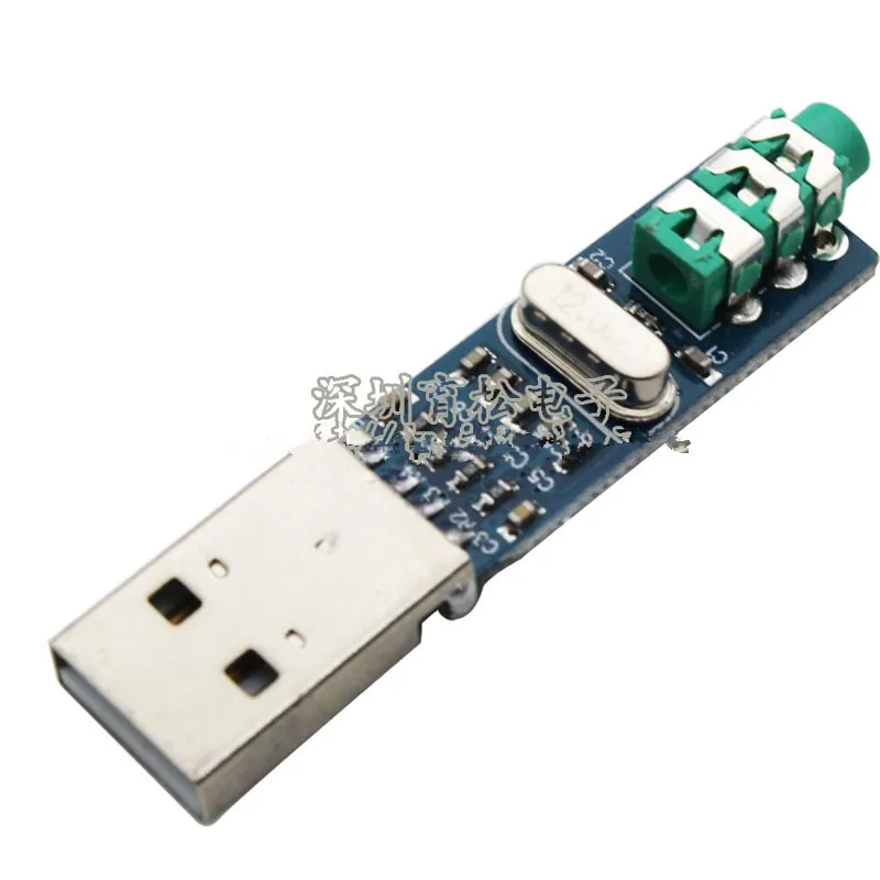 Mini USB DAC  Decoder PCM2704  Sound Card Analog Board