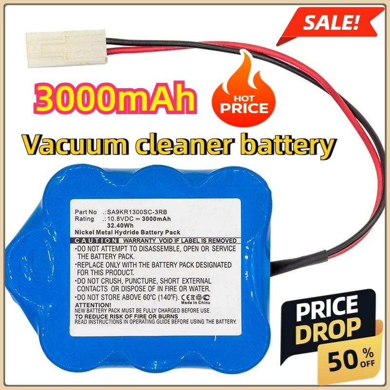 

For ZEPTER 9P130SCR 9P-130SCR 9P130SCS 9P-130SCS LMG-310 9W-1300Cs-Z C23106FM-SRCB SA9KR1300SC-3RB 10.8V Battery Replacement