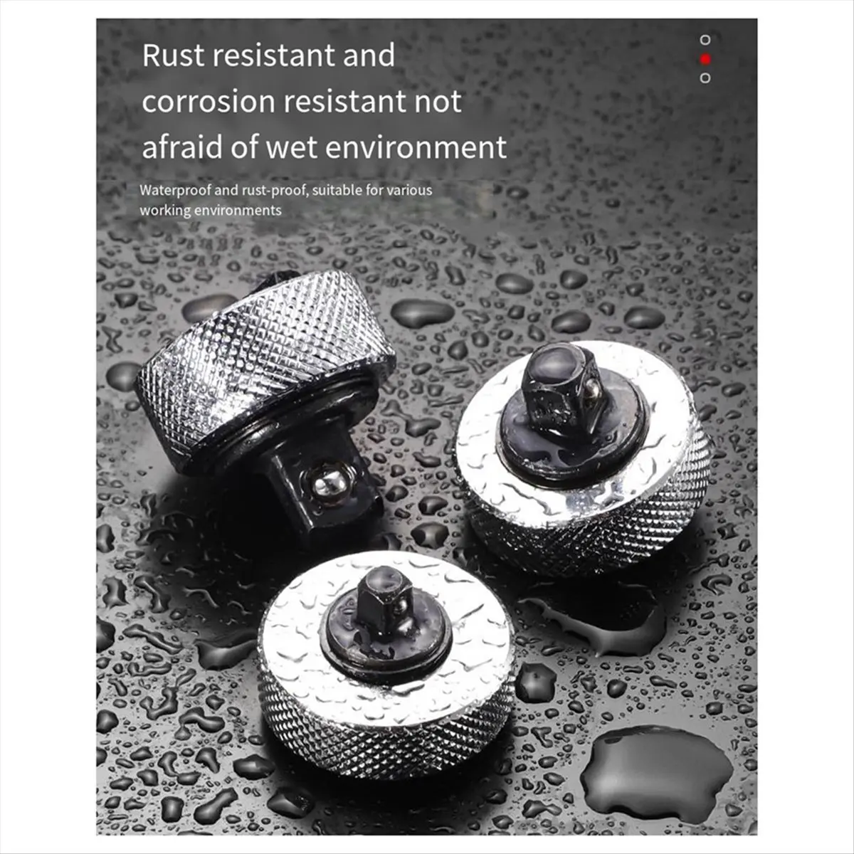 A64Z!! New Double Sided Thumb Wheel Ratchet Wrench Set, Palm Ratchet Wrench, 1/4In 3/8In 1/2In Drive Ratchet Set
