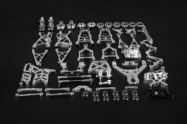 CNC-Bearbeitung von Upgrade-Teilen aus Aluminiumlegierung, passend für 1/5 ROFUN HPI BAJA