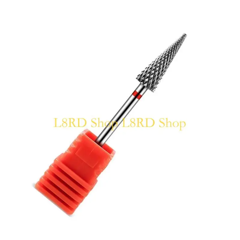 L8rd aço prego broca cortador fresa para manicure pedicure unhas arte girar rebarba broca elétrica acessório ferramenta