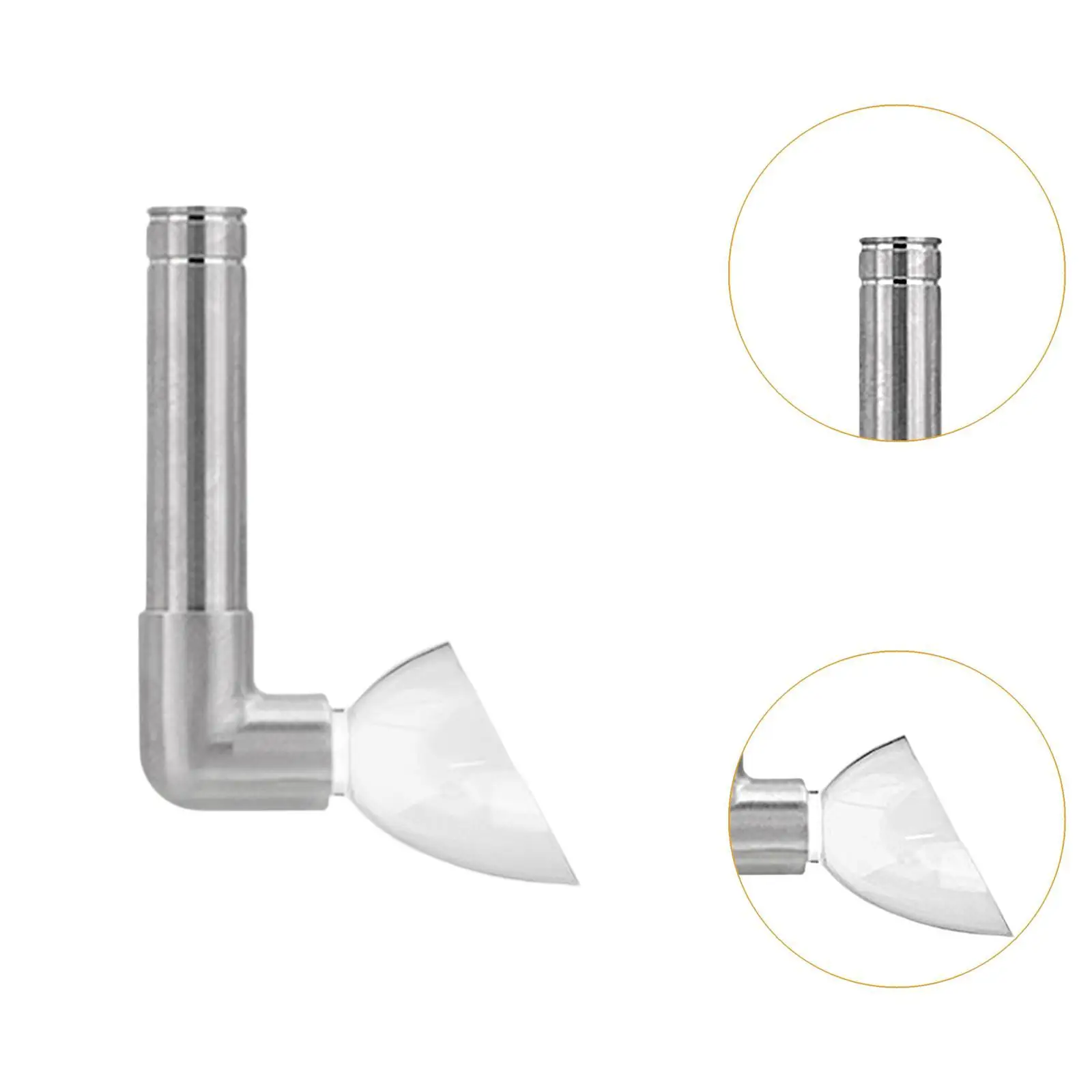 Fishes Tank Outlet Pipe Water Filtration Equipment Space Saving Easy to Install