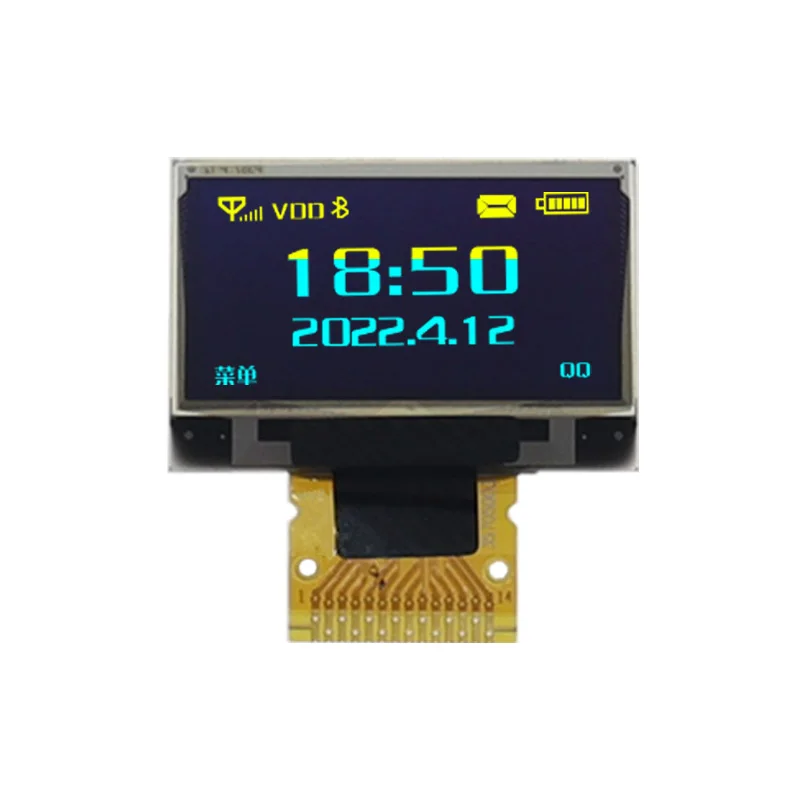 0.96 inch OLED Display Narrow Frame 128*64 Dot Matrix SSD1315 Drive 15PIN Compatible SSD1306
