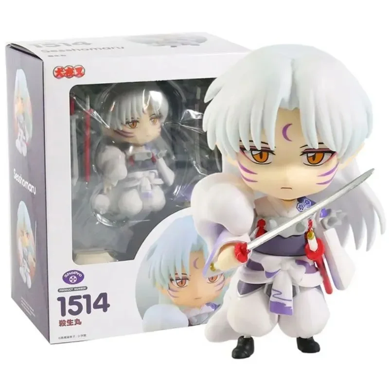 Anime Figures Inuyasha  Sesshoumaru #1514 Action Figure PVC Cute Toys for Children Collector Higurashi Kagom Xmas Gift