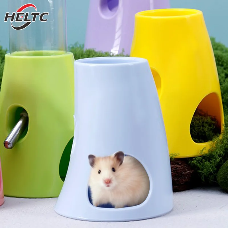 Creative Hamster Shelter Multipurpose Kettle Bracket Ball Water Dispenser Base Delicate Water Bottle Holder Pet Supplies Holder