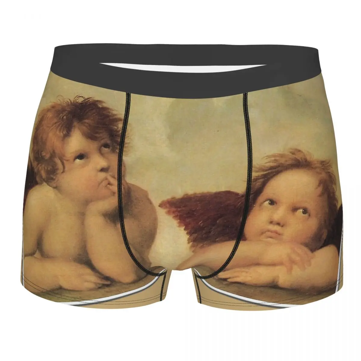 Calzoncillos de Angels Cherubs Dreaming By Raphael Renaissance Angels para hombre, ropa interior Sexy, Calzoncillos Bóxer