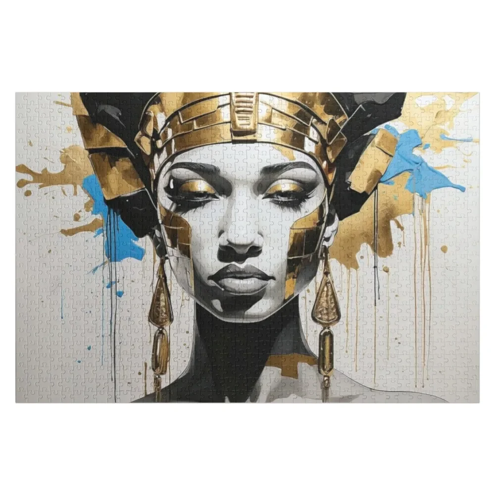 Egyptian queen Jigsaw Puzzle Customs With Photo Wood Photo Personalized Puzzle