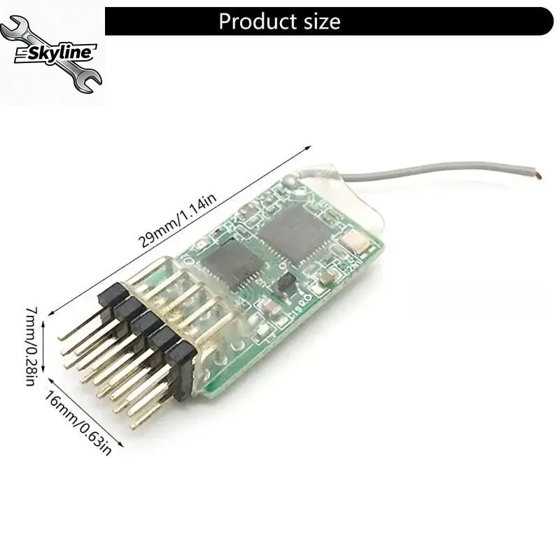 4100E 4Ch Receiver 2.4GHz High Frequency Transmission 4 Channel Receiver