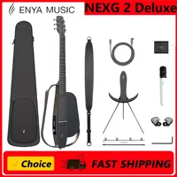 Enya NEXG 2 Deluxe Edition Acoustic-Electric Guitar Carbon Fiber Travel Smart Sound Guitar with 50W Wireless Speaker