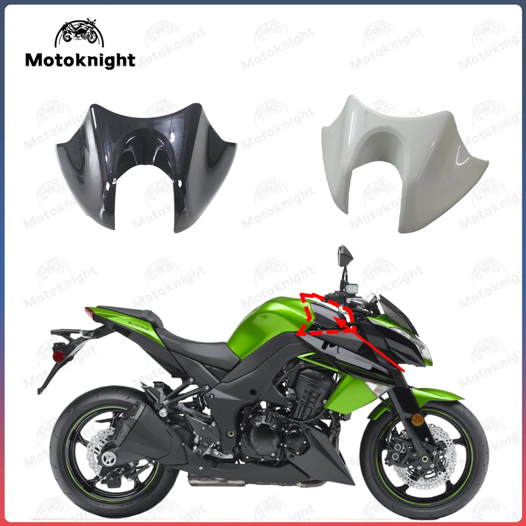 

Fit For KAWASAKI Z1000 ER1000 2010 2011 2012 2013 Fuel Tank Front Cover Motorcycle Fairing Kit ABS Plastic Fairings Kits Parts