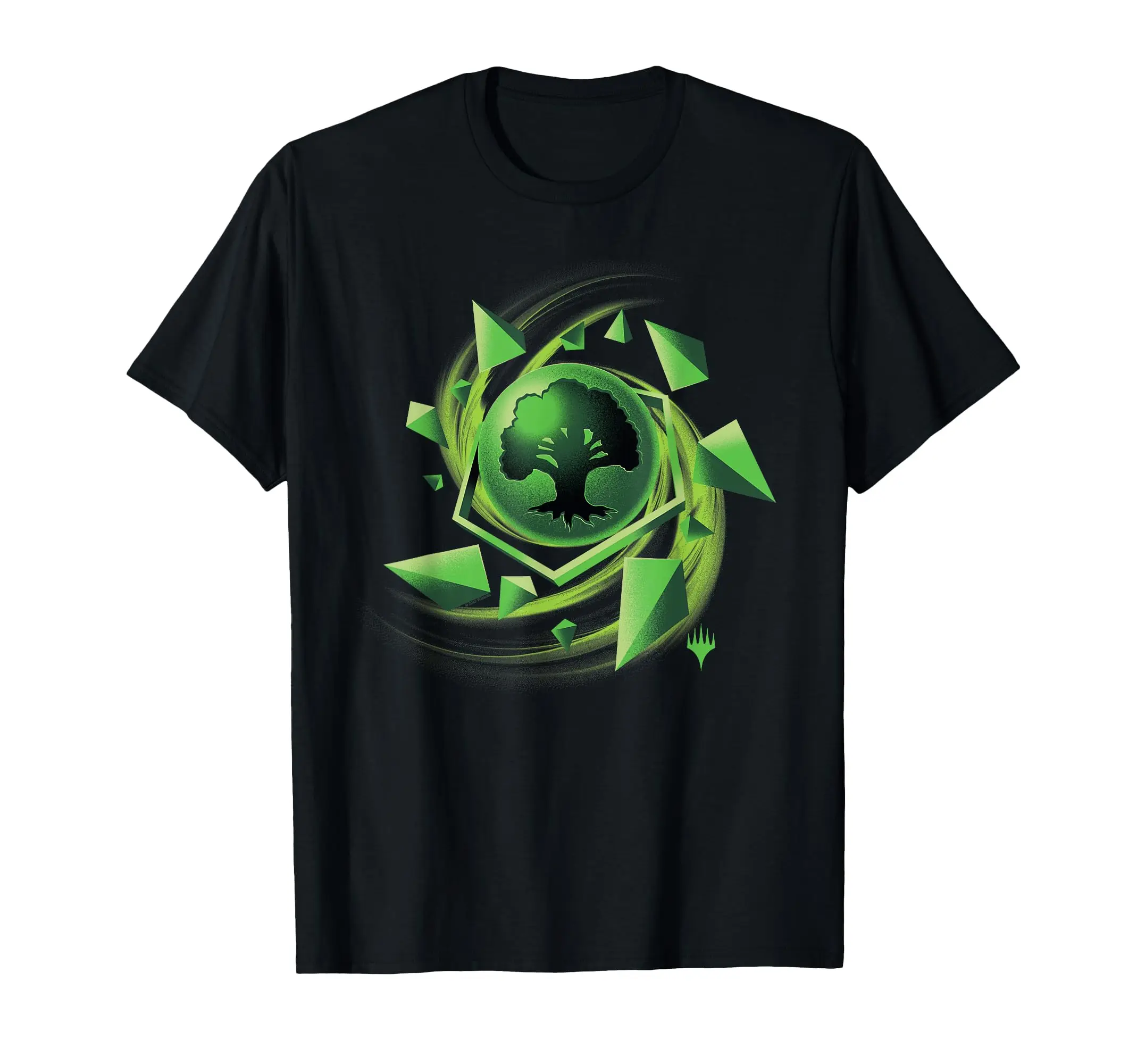 

Magic: The Gathering Green Mana Abstract T-Shirt