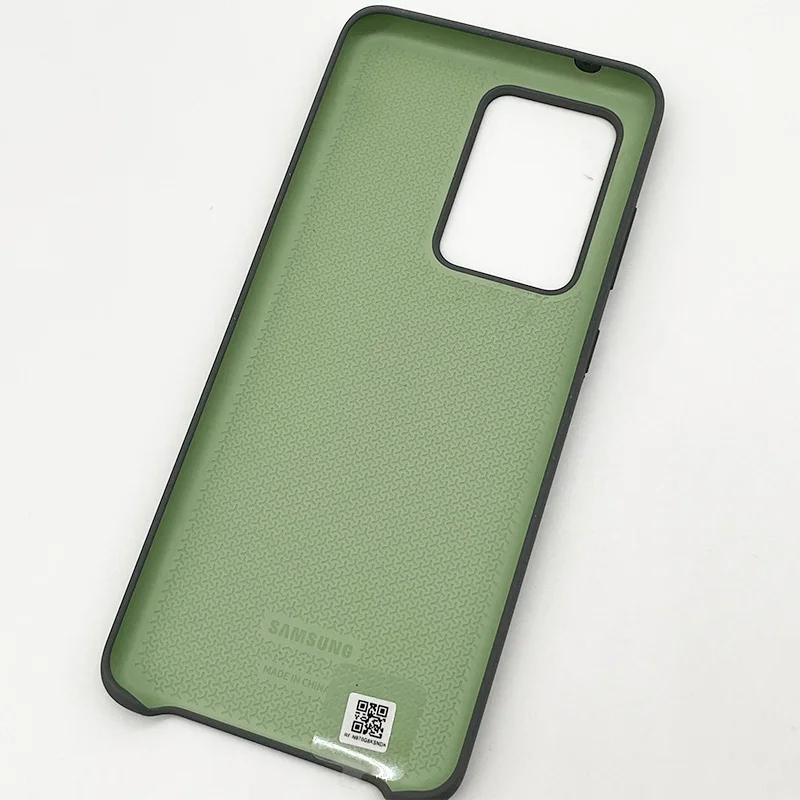 Чехол для мобильного телефона Samsung Galaxy S20 Ultra 5G из жидкого силикона мягкий сенсорный шелковистый защитный чехол s20ultra S20U Фото №6