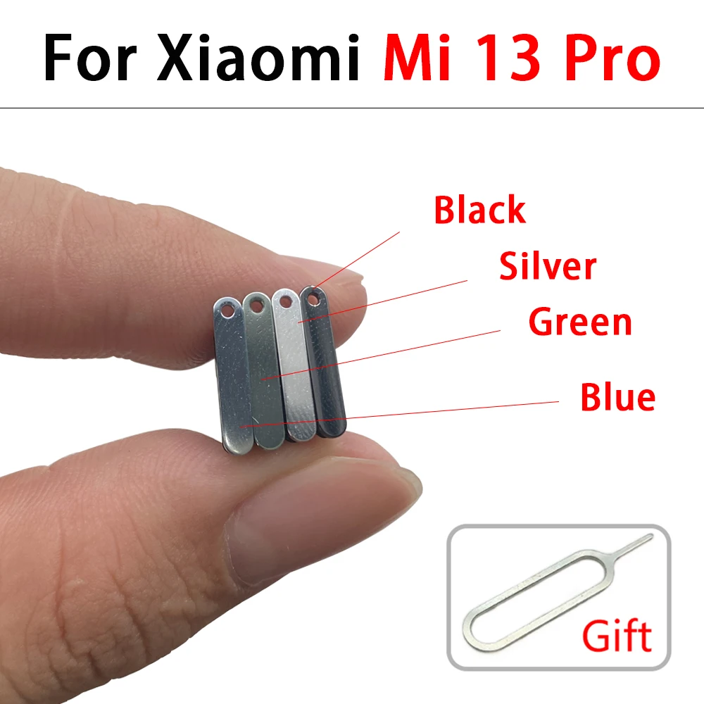 New Sim Card Tray Slot For Xiaomi Mi 13 Lite Xiaomi Mi 13 Pro Xiaomi Mi 13 SIM Card Tray Slot Holder Adapter Socket Repair Parts