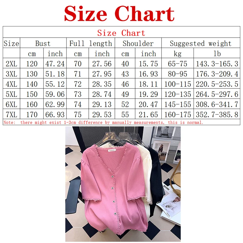 2023 women summer wear big size women clothing women Tops show thin 100/150kg Short Sleeve Cardigans T-shirt