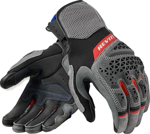 Imagen 1 del producto 2026 Revit Sand 5 guantes de cuero genuino malla textil pantalla táctil motocicleta carreras Motor montar todas las tallas M-XXL