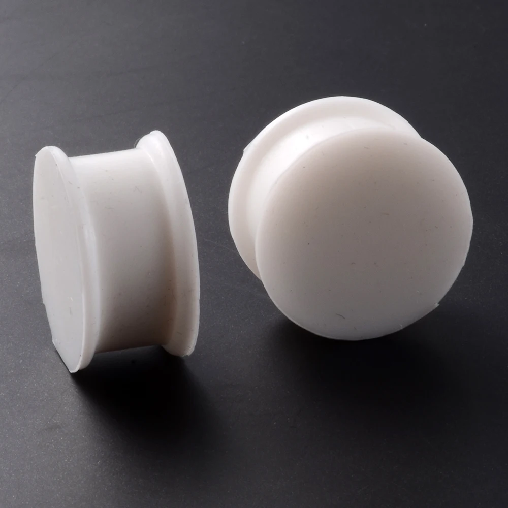 3-50mm Silicone Double Flared Ear Plugs Piercing Expander Piercing Ear Tunnels Stretchers Plug Oreille Ear Gauges Body Jewelry