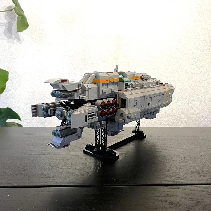 

MOC-209658 Новый космический корабль Линкор, модель строительного блока, 4038 деталей, игрушка на день рождения для мальчиков и детей в подарок