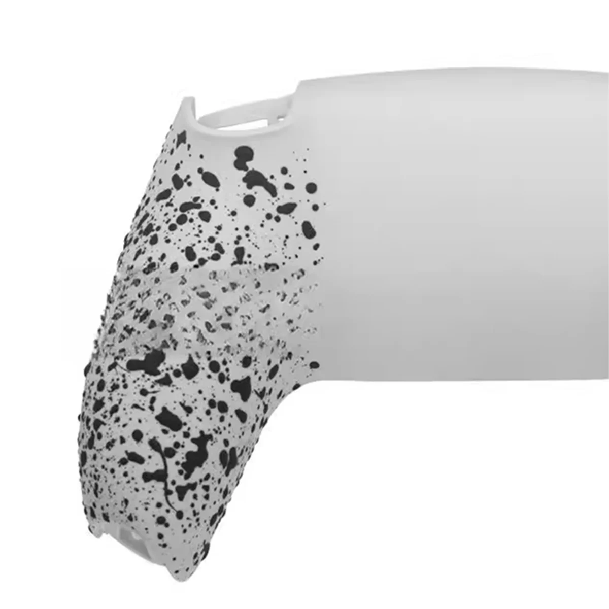A32T-DIY Soft Touch Rear Bottom Shell For PS5 Joystick Game Controller Parts Non-Slip Back Housing