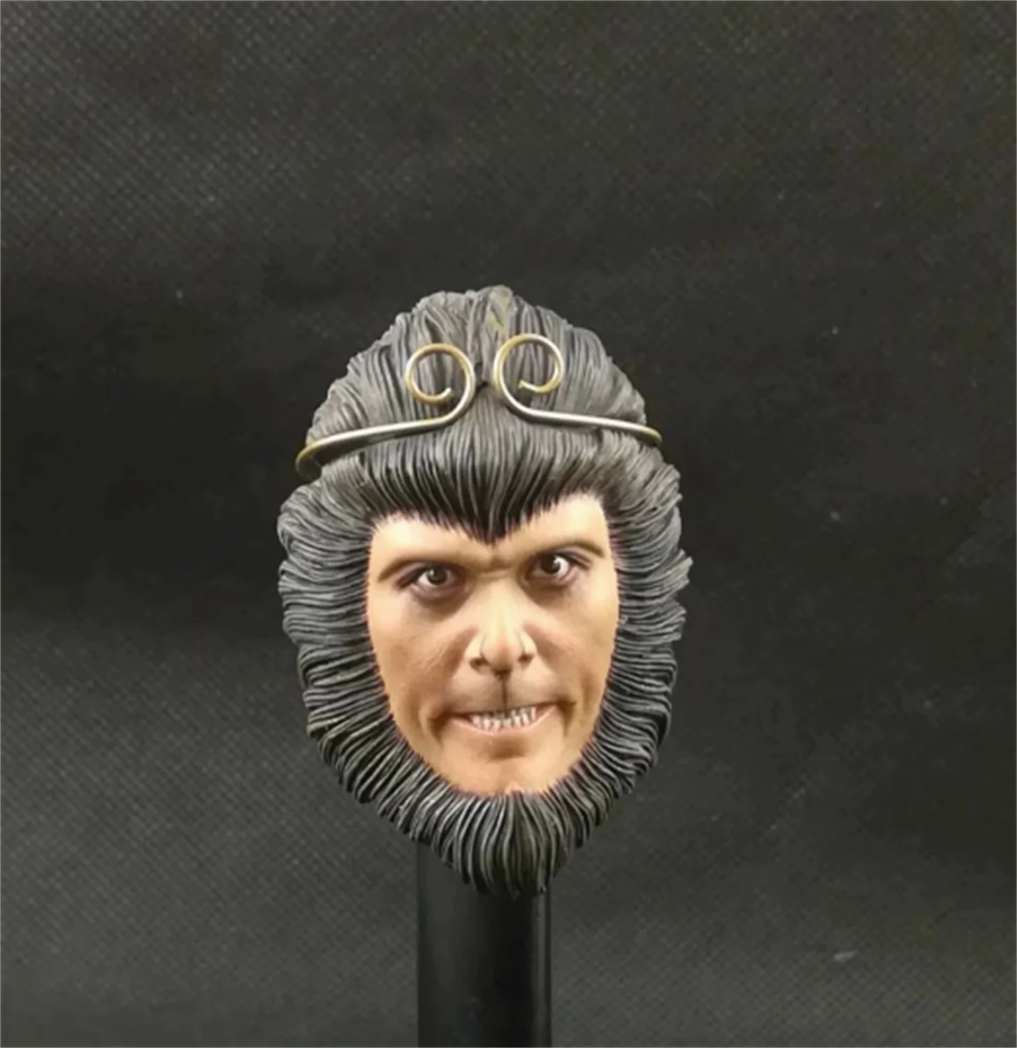 

1/6 Sun Wu kong Beautiful Monkey King's Journey to the West Head Carving Sculpt Model 1/6 Scale Action Figure Customize