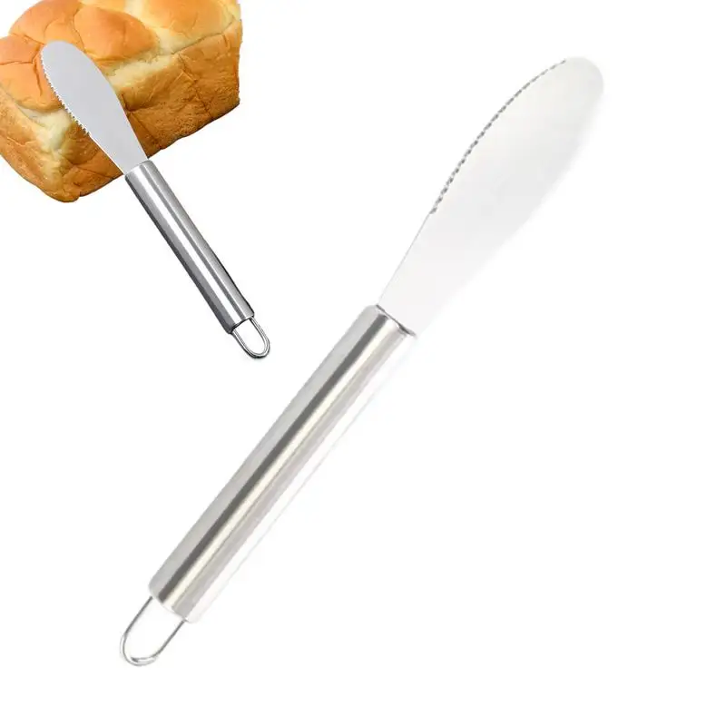 

Spreader Knives Cold Butter Knives Stainless Steel Spreader Charcuterie Utensils For Kitchen Gadget For Cheese Jam Appetizer