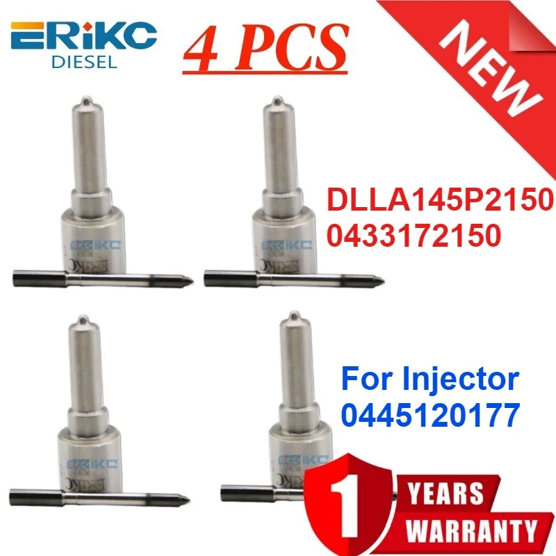 

Форсунка дизельного топлива Common Rail DLLA145P2150 0433172150 для инжектора 0445120177 Форсунка дизельного топлива Common Rail