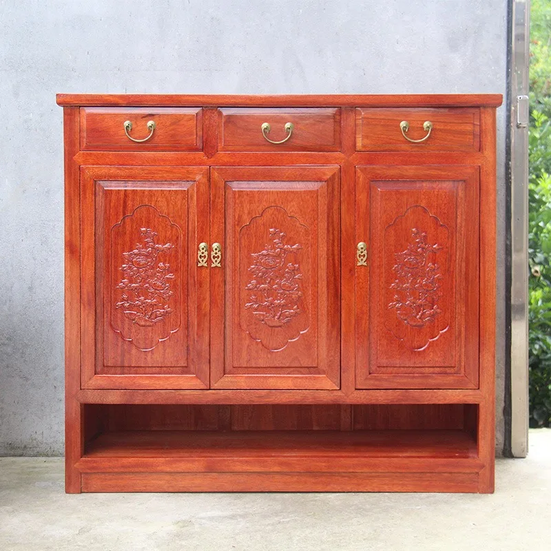 Wooden Storage Shoe Cabinet Living Room Filing Cabinets Organizer Shoe Cabinet Hallway Plant