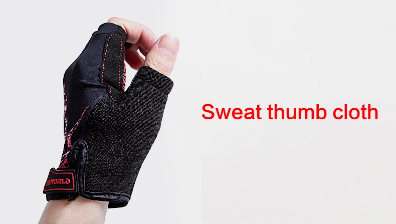 Herren MTB Bike Motocross Handschuhe Halbfinger-Radfahrhandschuhe Luvas Guantes für Fahrrad – Detail 9
