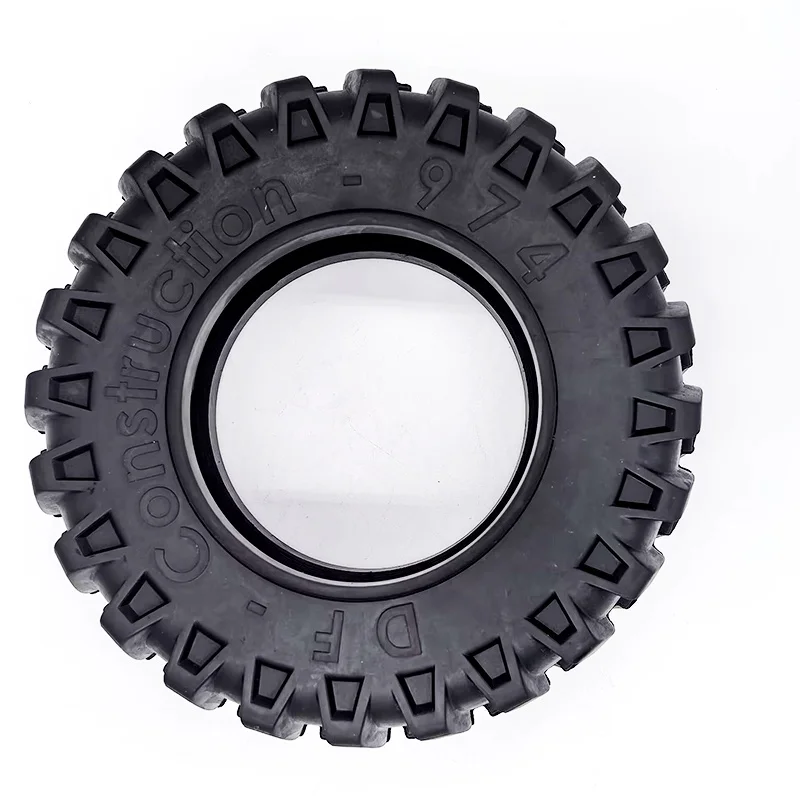 Imitation Truck Model Tractor Leather Front And Rear Large Tires Small Tires High Quality Rubber Radium Model