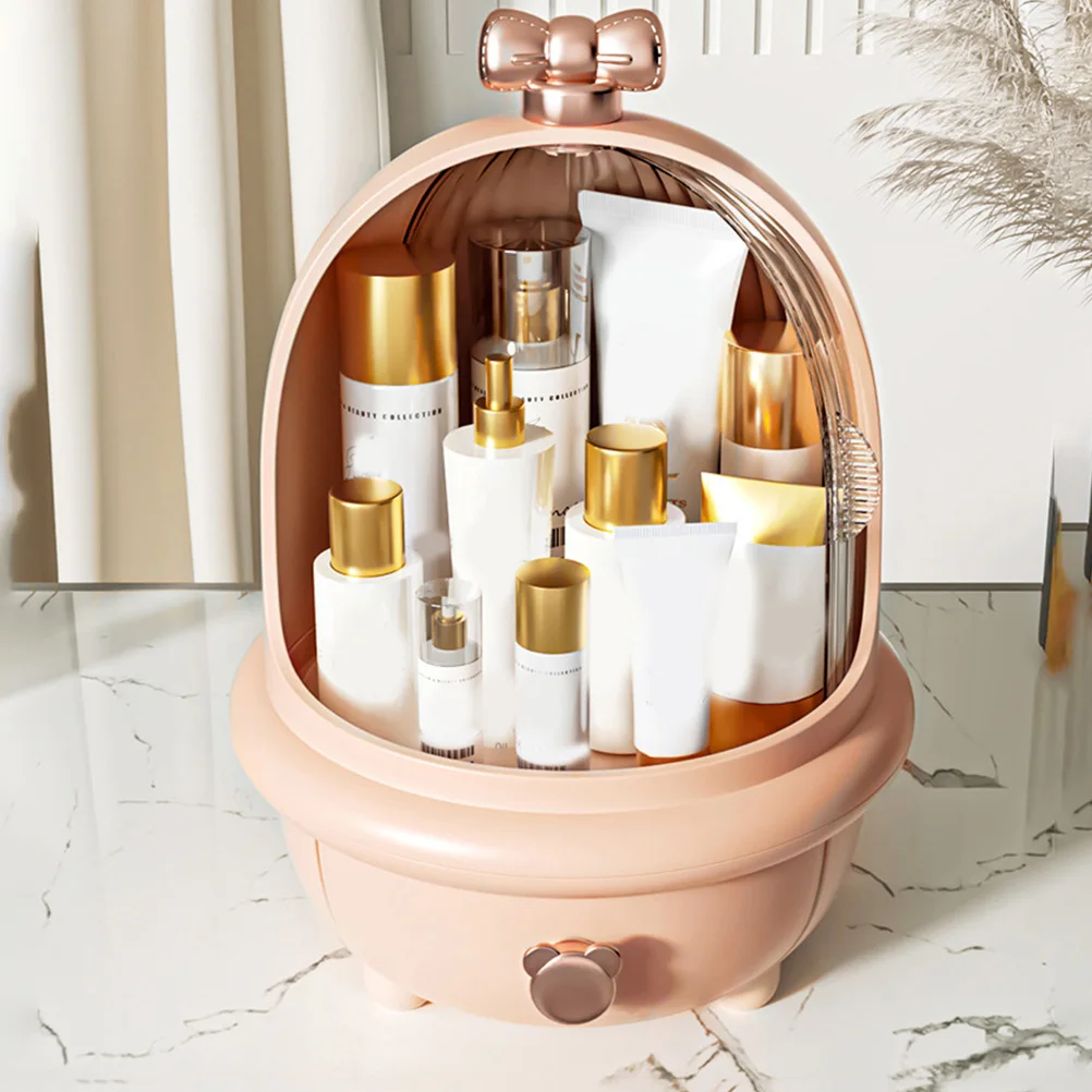 

Storage Box Drawer PP PET Material Compact Size Smooth Edge Makeup Tools Container Skincare ganizer Storage