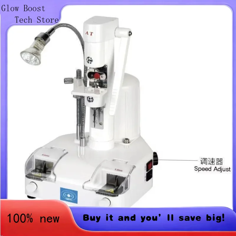 

Glow qWDO pattern driller optical notching optic processing equipments eye clinic eyeglass shop
