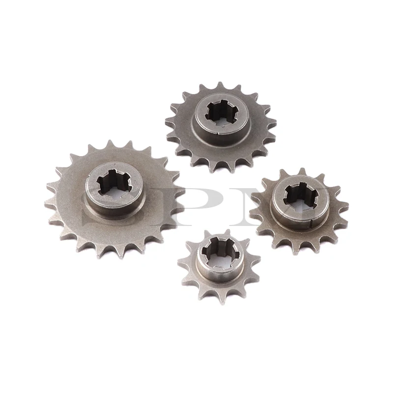 Front Gear Box Sprocket T8F 11T 14T 17T 20T Tooth Pinion For 47cc 49cc Minimoto ATV Mini Dirt Pit Bike Moped Scooter Accessories