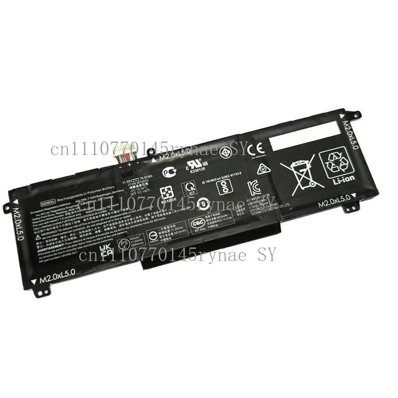 SD06XL Laptop Battery For HP OMEN 15 15-EK 15-EN 15-EK001 15-EN001 TPN-Q236 TPN-Q238 HSTNN-DB9U L84392-005