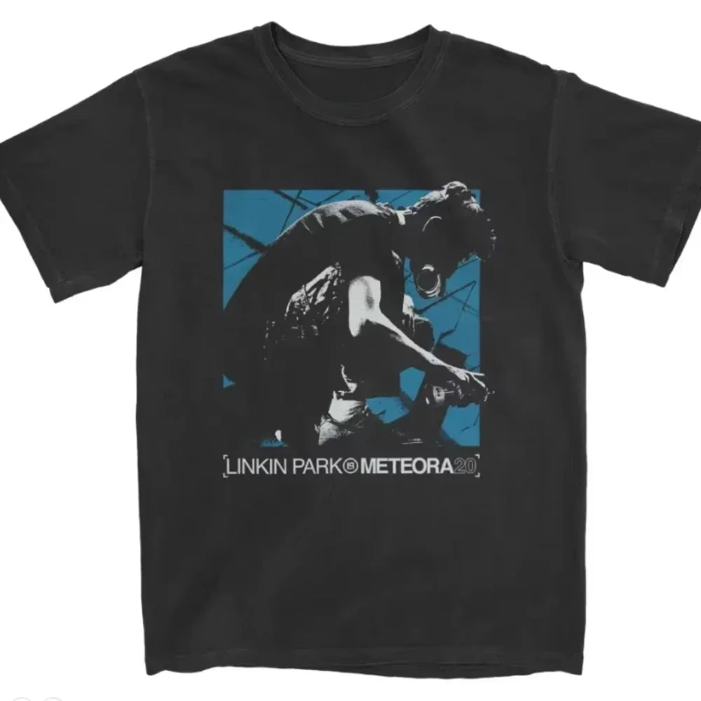 

2025 TShirt Casual Linkin New Album The Emptiness Machine Park Print T-shirt Graphic Oversized Breathable Comfortable Streetwear