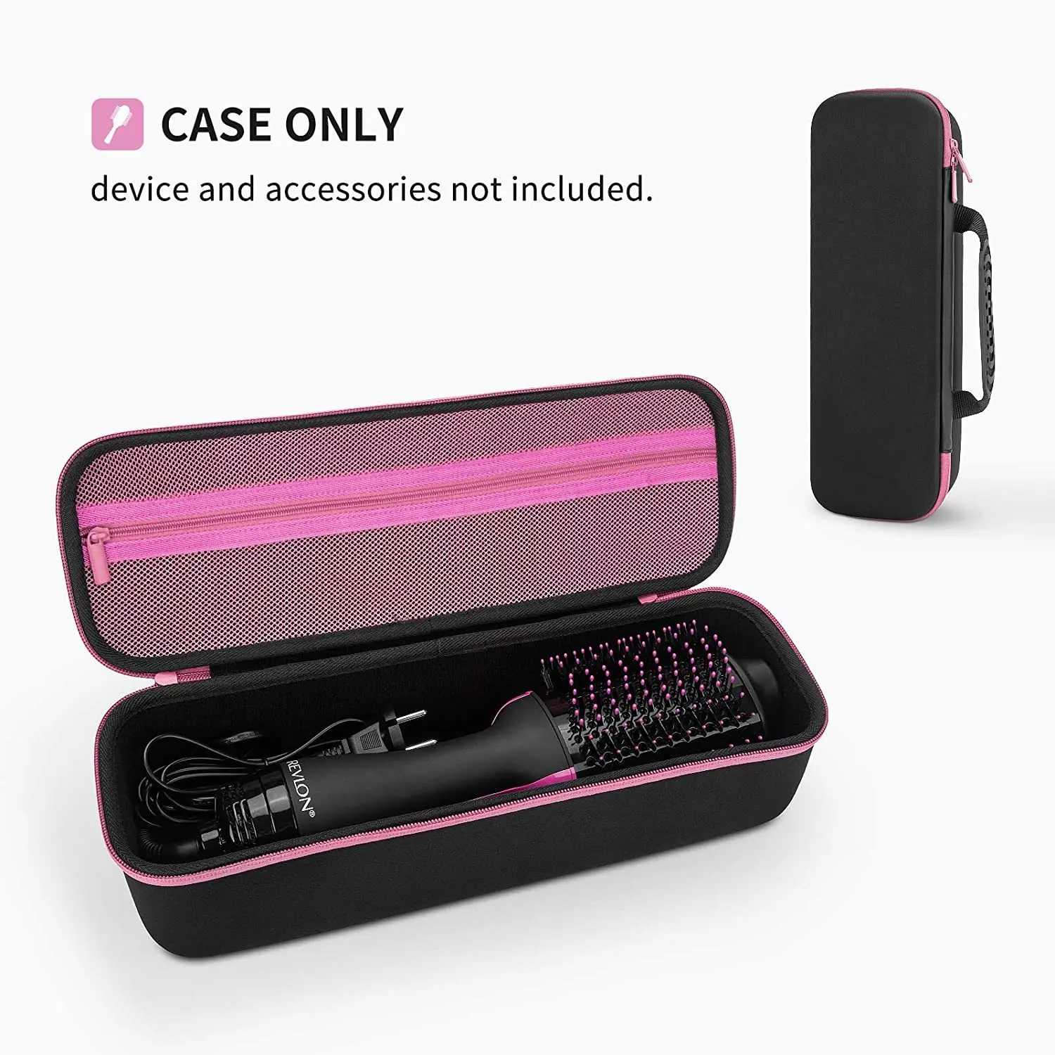 Yinke custodia rigida compatibile Revlon One-Step asciugacapelli e volumizzatore spazzola ad aria calda custodia da viaggio custodia