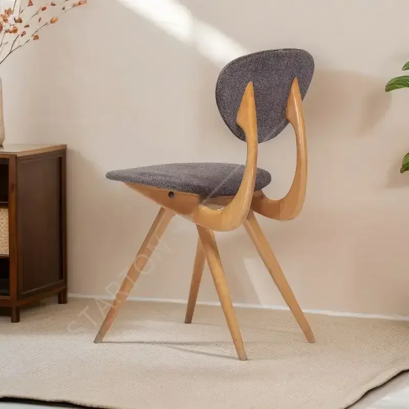 Home Solid Wood Dining Chair Sitting Comfortable Sillas Para Comedor Suitable for Multi-scene Living Room Furniture
