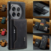 Removable Wallet Card Case Magnetic Leather Phone Cover for OnePlus 13/12/11/10 Pro/9RT/9 Pro/Ace/Nord 2/N20/N200