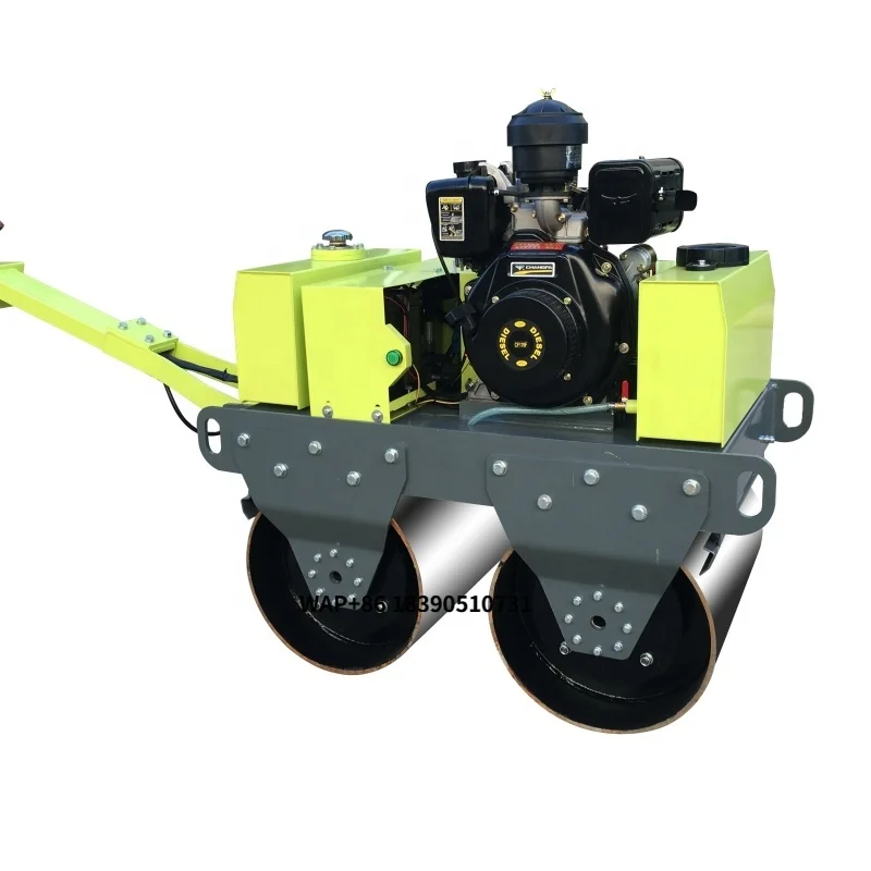 

FREE SAMPLE 550kg 700kg 1 Ton Vibratory Mini Compactor Double Drum Road Roller Compactor Machine