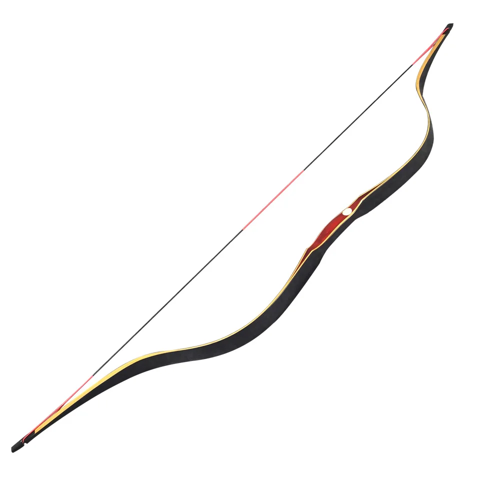 1pc 20-60lbs Archery Traditional Bow Left/Right Hand Use for Outdoor Recurve Bow Practice Training Hunting Shooting Accessories