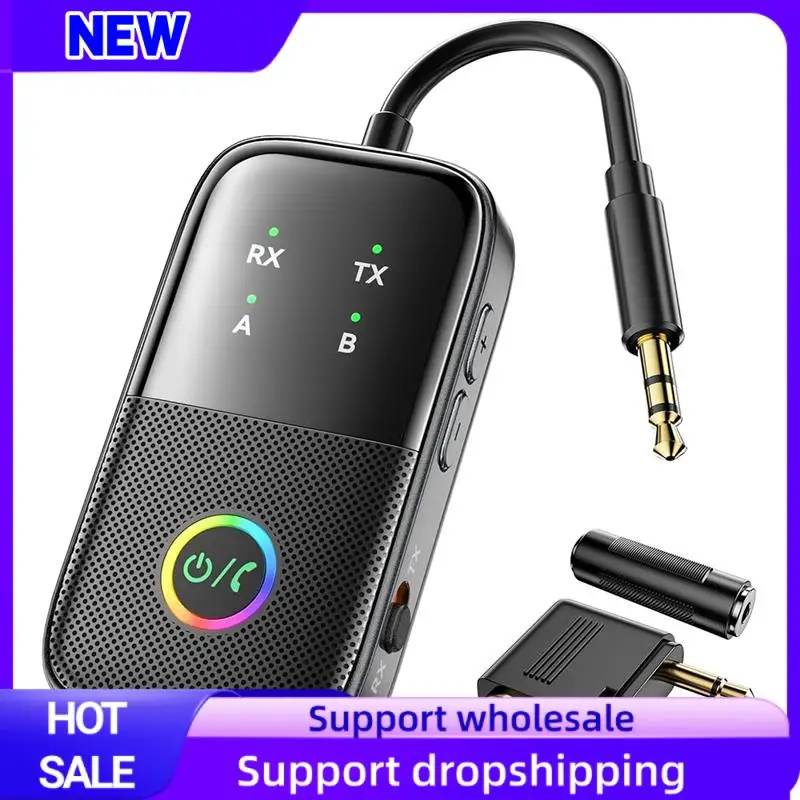 Suitable Bluetooth Transmitter Receiver Wireless Bluetooth Adapter Airplane Bluetooth Adapter Low Latency And HD For Car Home St