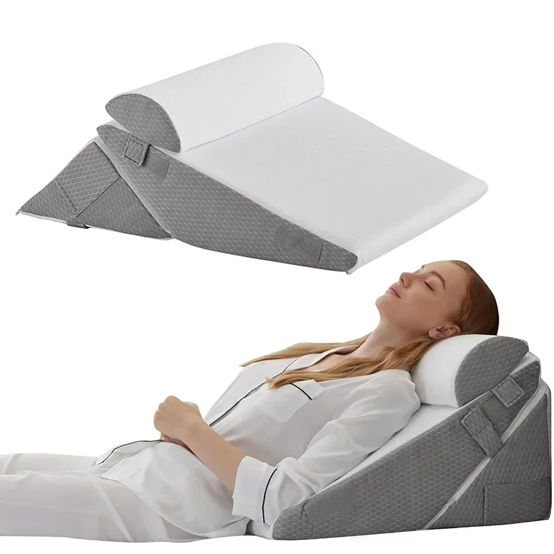 Memory foam anti-snoring wedge bed pillowHOT SALES