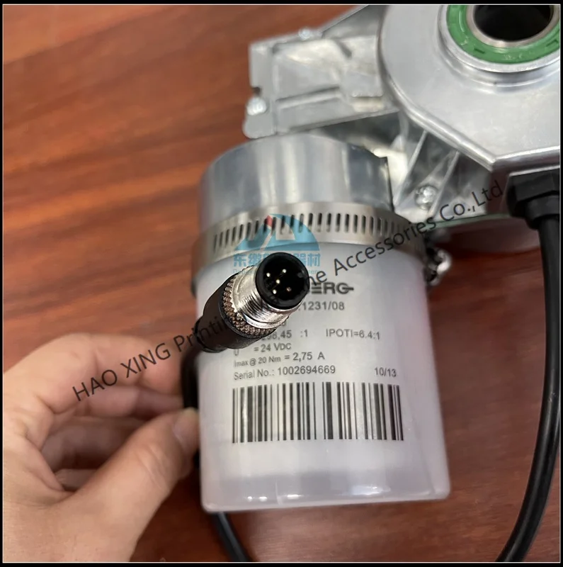 Peças sobressalentes para máquinas de impressão, motor f2.105.1231/08 para acessórios de impressão offset heidelberg, motor f2.105.1231/08